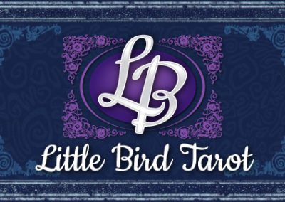 Print: Business card for Little Bird Tarot