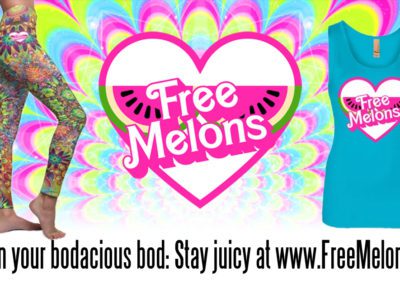 Social Graphic: Free Melons, Facebook booster
